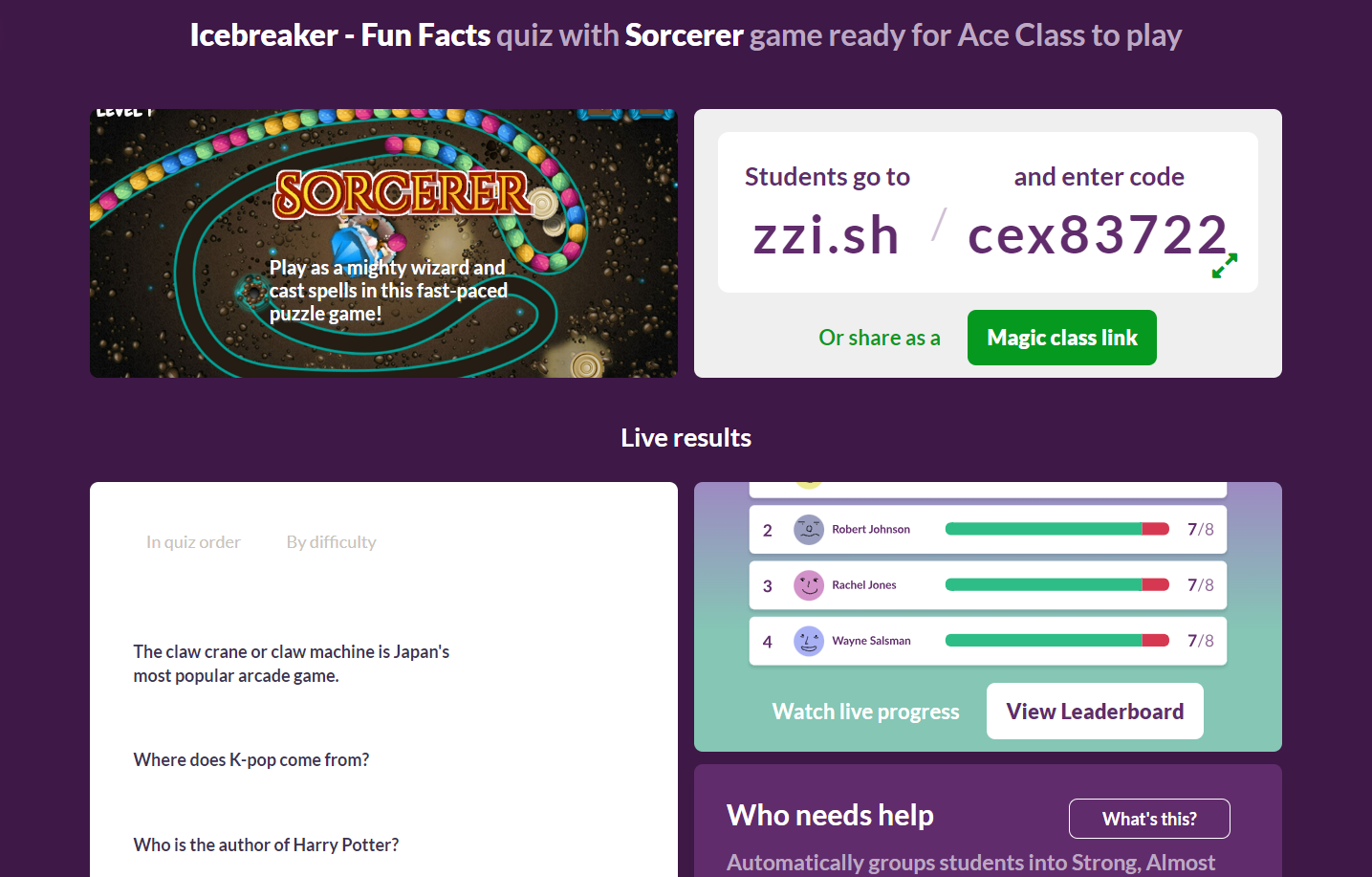 FREE KAHOOT ALTERNATIVES R TEACHING visual data 3